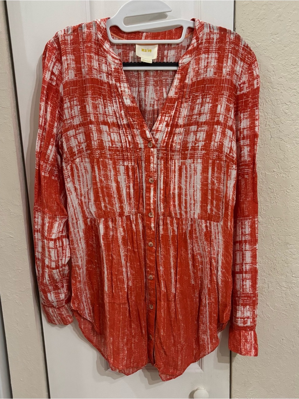 Maeve Anthropologie Calia Tunic Top sz 8
